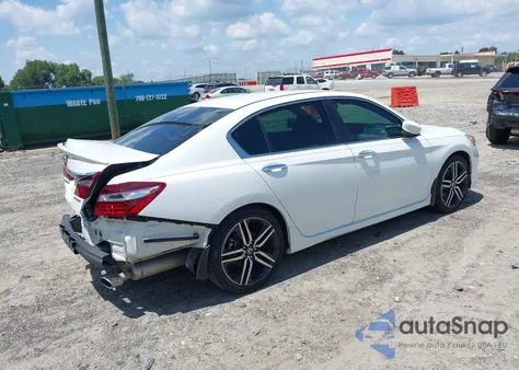 2016 Honda Accord Sport из США, поврежденный, VIN 1HGCR2F6XGA242701